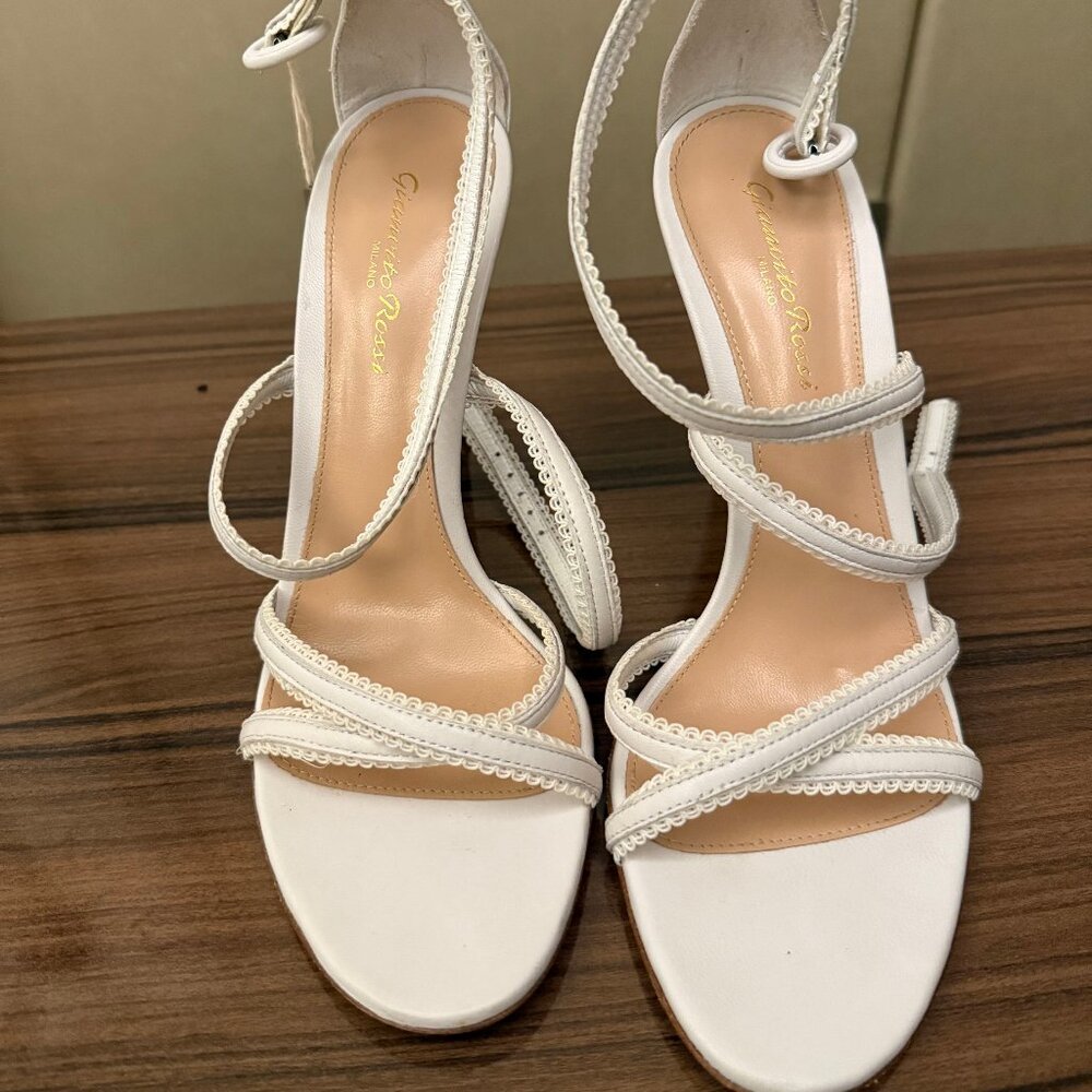 Gianvitto Rossi White Heels